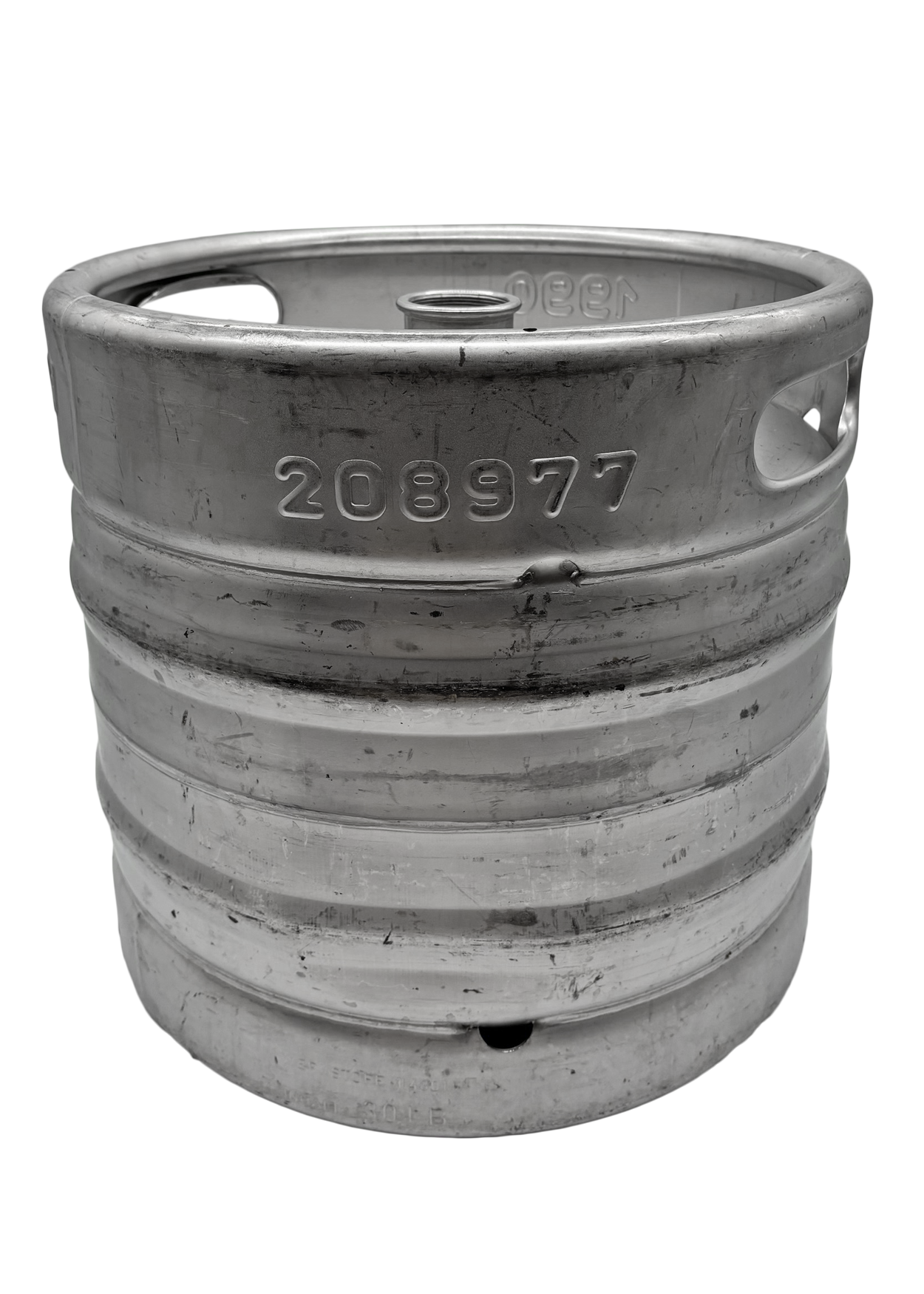 EURO 30L Edelstahl KEG Ø 395 mm – nicht stapelbar